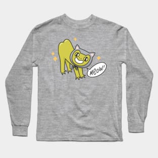 Crazy frog - cat Long Sleeve T-Shirt